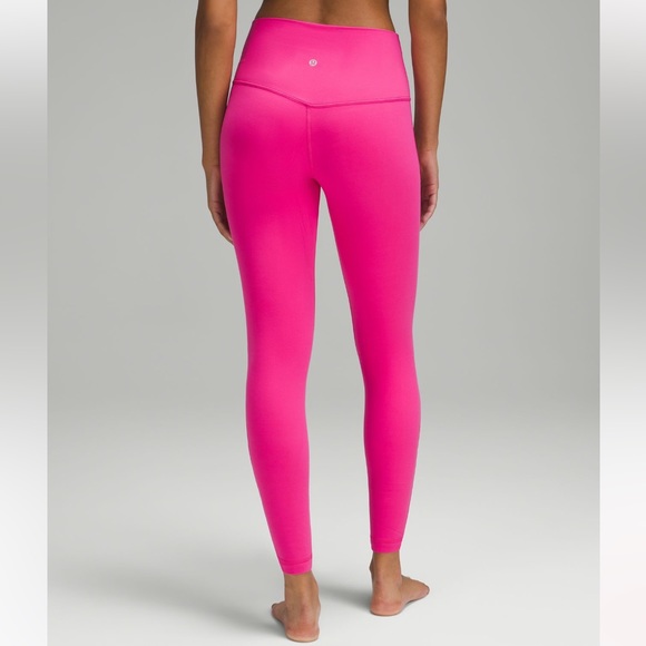 Pink Lululemon Align High-Rise Pant 28” - Picture 2 of 5